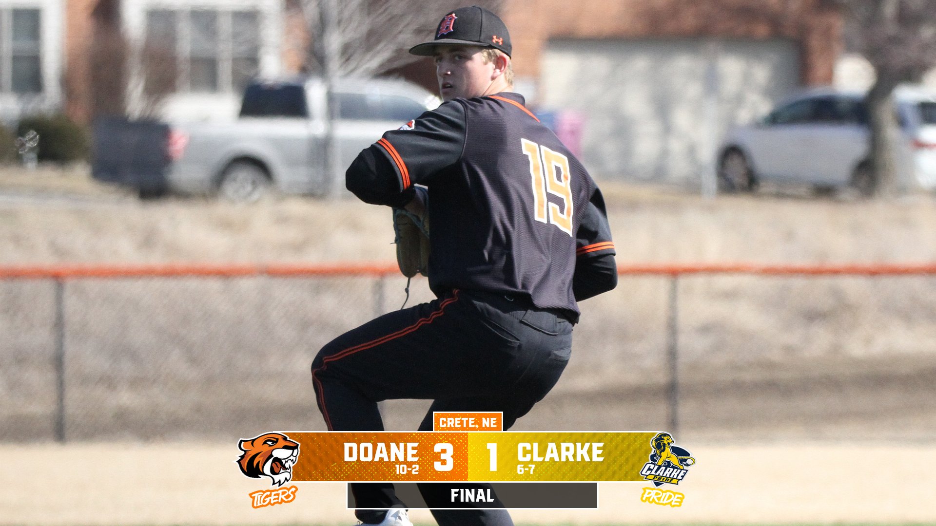 Baseball Wins Series with Clarke for Tenth Victory of Season