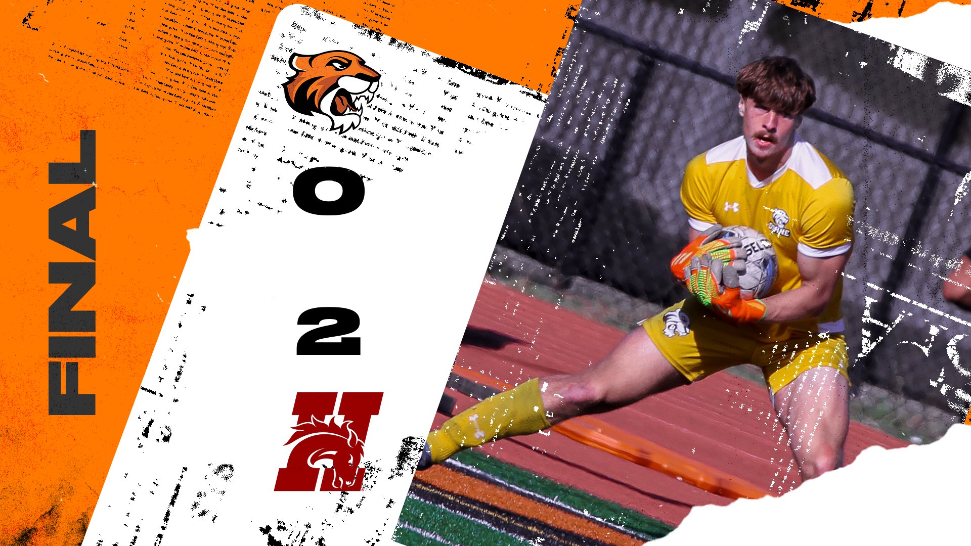 Men's Soccer Shutout in Road Loss