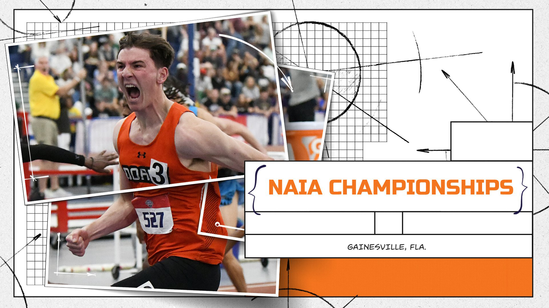 Men's Track and Field Places Third at Nationals