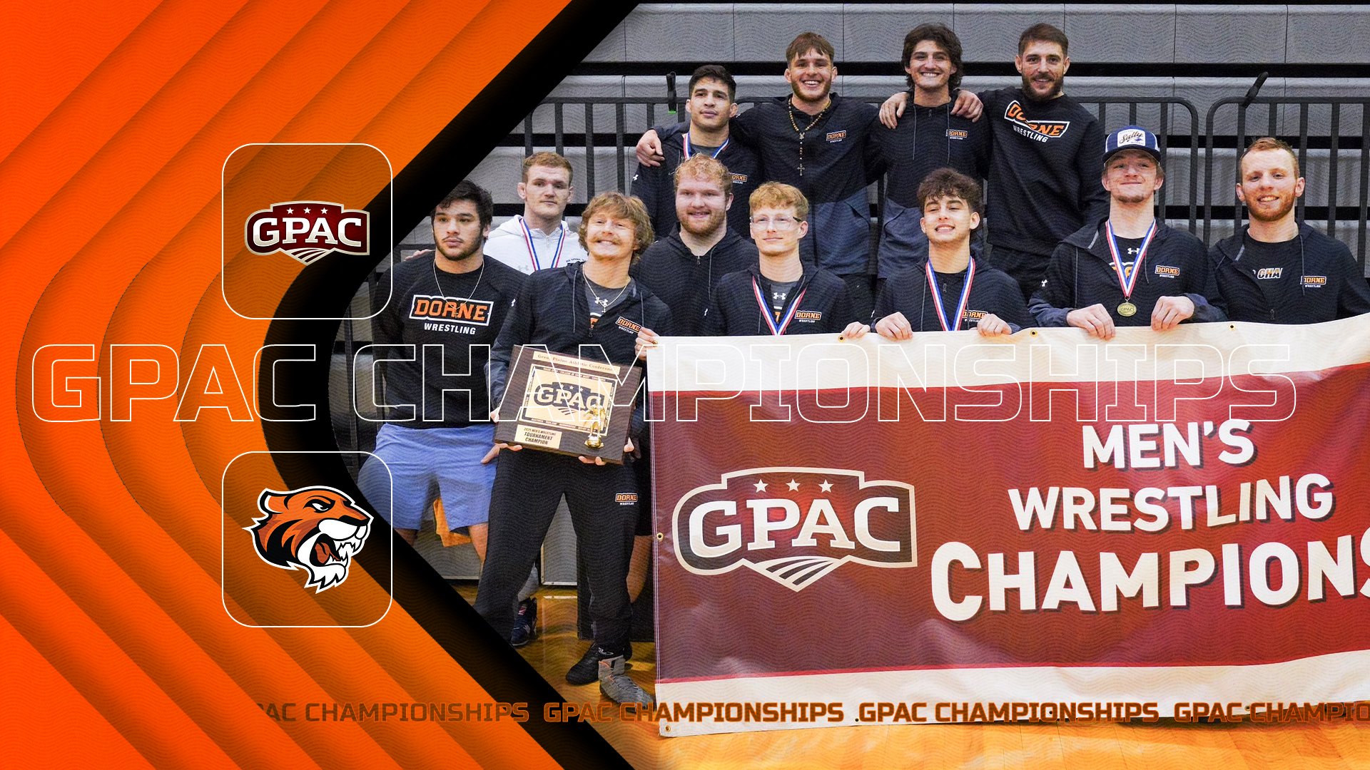 Men's Wrestling Repeats as GPAC Champs