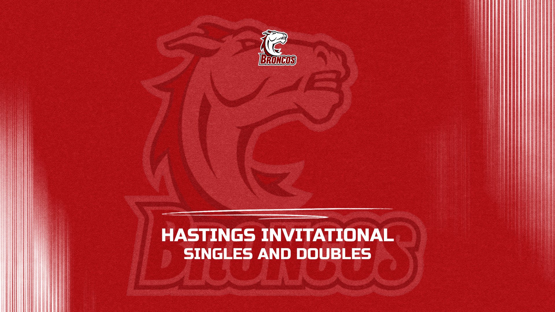 Women's Tennis at Hastings Invite